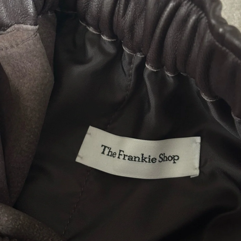 The Frankie Shop Kevin Leather Pants, Brown, NWT, Medium - Picture 12 of 16